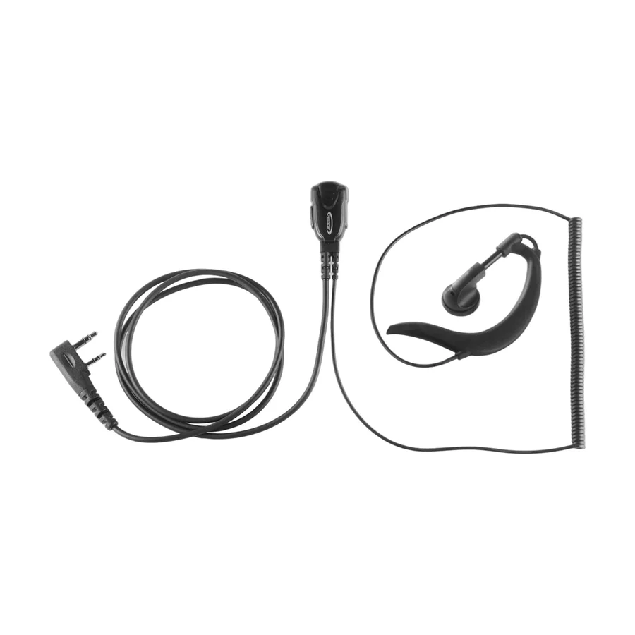 Pinganillo Jetfon JR-1702 con cable rizado y PTT