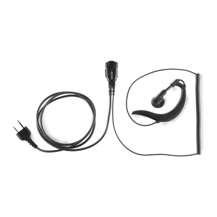 Jetfon JR-1701 E/C Microauricular con Conector Tipo S para Alinco, Yaesu, Vertex e Icom