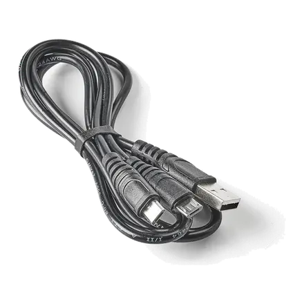 Cable de Carga Doble USB para Dynascan 2B y Motorola T82