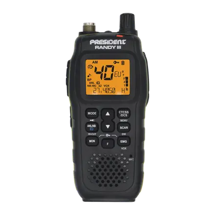 President Randy III Walkie CB 27 MHz