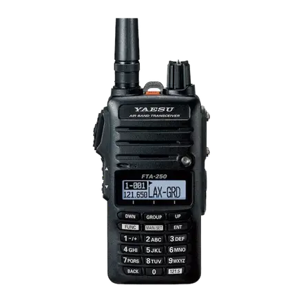 Yaesu FTA-250L Walkie Banda Aérea