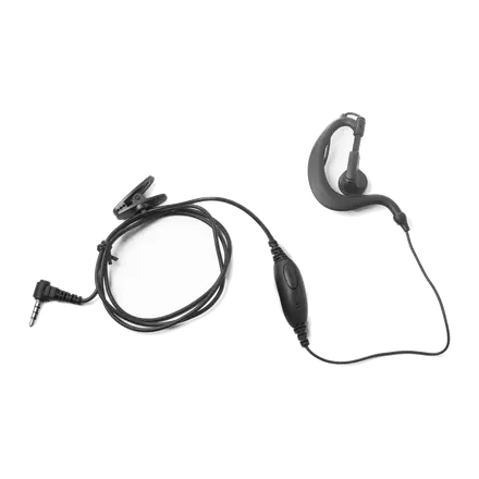 Jetfon MA-1704 Microauricular con Conector Y-VX para Vertex, Yaesu y Dynascan