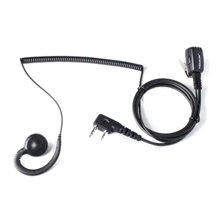 Microauricular Profesional Tipo C Jetfon PRO JR-1702 Cable Rizado Conector K