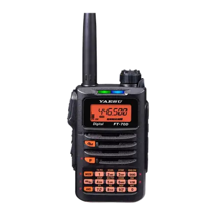 Yaesu FT-70DE Walkie doble banda analógico y digital