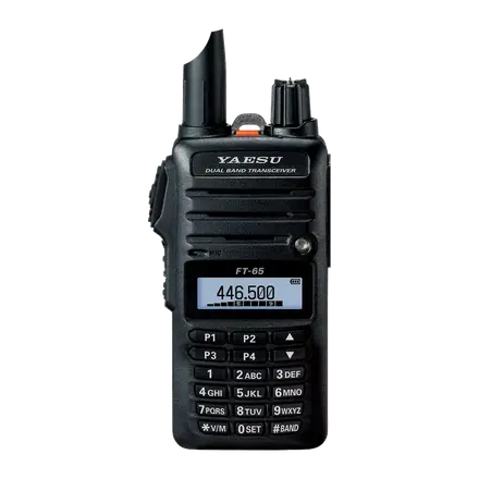 YAESU FT-65E Walkie doble banda VHF/UHF