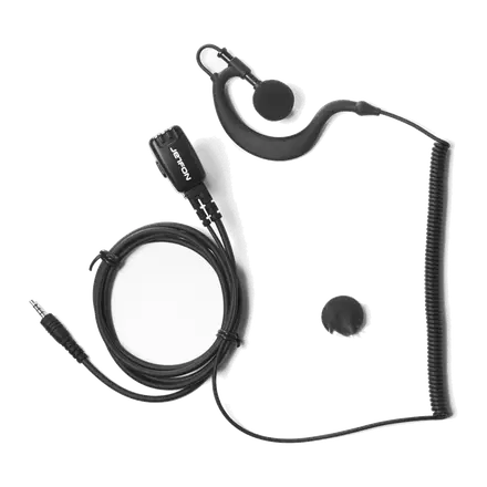 Jetfon BR-1708H2 Microauricular para Dynascan H2 y Motorola T82/T92