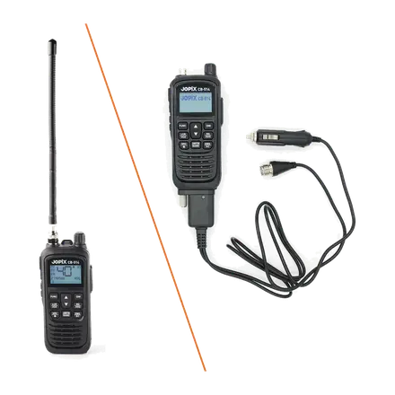 Jopix CB-514 Kit Coche Walkie Talkie CB Multinorma AM/FM con NRC
