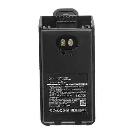 Batería BP-279LI 7,4V 1500 mAh para Icom