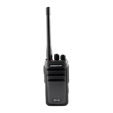 Walkie Talkie PMR446 Profesional IP65 Dynascan EU-55 con Carga USB-C