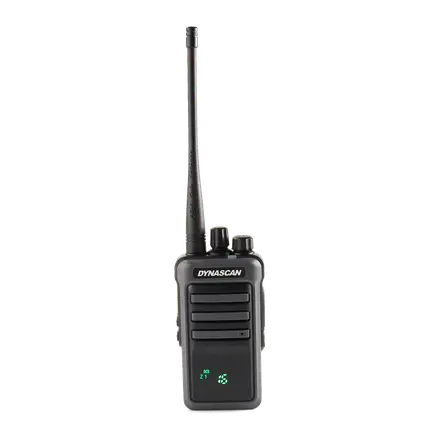 Dynascan RL-500 Walkie Talkie Profesional VHF con Licencia IP55 y Pantalla Oculta