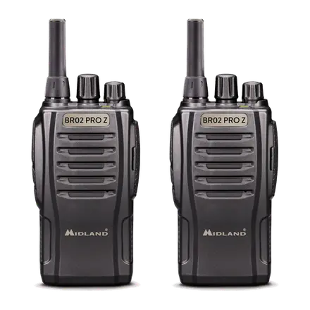 Midland BR02 Pro Z Pack 2 Walkies PMR-446