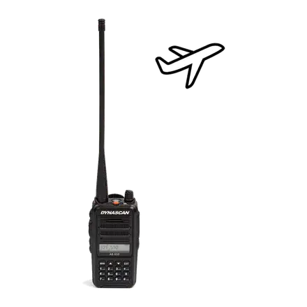 Dynascan AB-650 Walkie-talkie VHF banda aérea