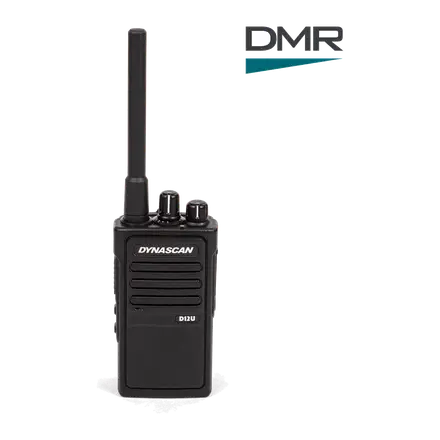 Dynascan D12U Walkie Talkie Digital DMR UHF 400-470 MHz 4W