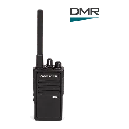 Dynascan D11V Walkie Talkie Digital DMR VHF Profesional 5W