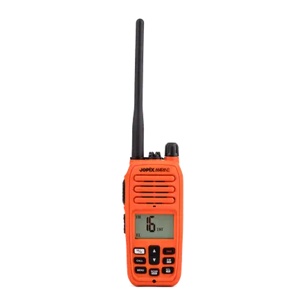 Jopix Marine 616P Naranja, Walkie marina VHF
