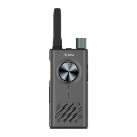Hytera S1 LF Walkie Talkie PMR-446 Gris Metálico con Bluetooth y USB-C
