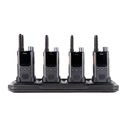Pack 8 Hytera S1 Pro PMR-446 (gris) + cargador múltiple