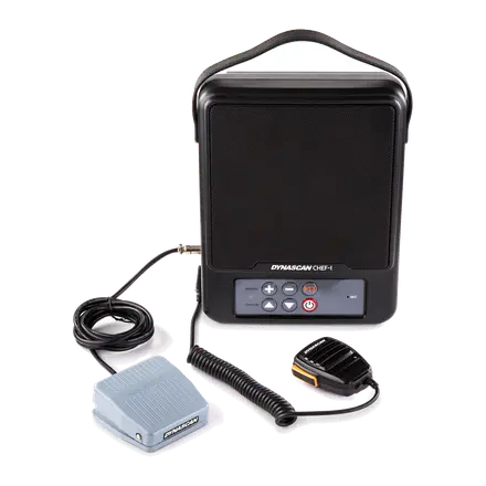 Dynascan CHEF-1 Intercomunicador Walkie Manos Libres PMR-446 con Pedal para Cocina