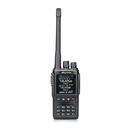 AnyTone AT-D168UV GPS Walkie Talkie DMR Doble Banda VHF/UHF con APRS