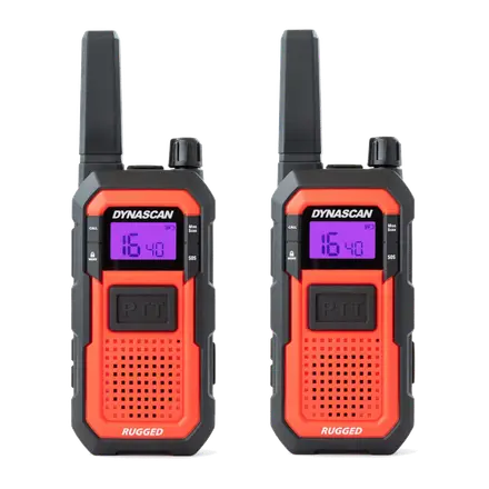 DYNASCAN RUGGED Pack de 2 walkies PMR-446